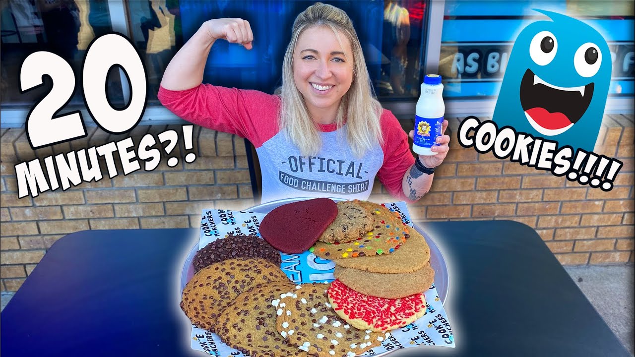 CRAZY COOKIES & MILK CHALLENGE