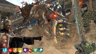 IX NINE EASTER EGG EN SOLO VS ELEFANTE GIGANTE "ESCAPANDO DEL COLISEO" | BLACK OPS 4 ZOMBIES