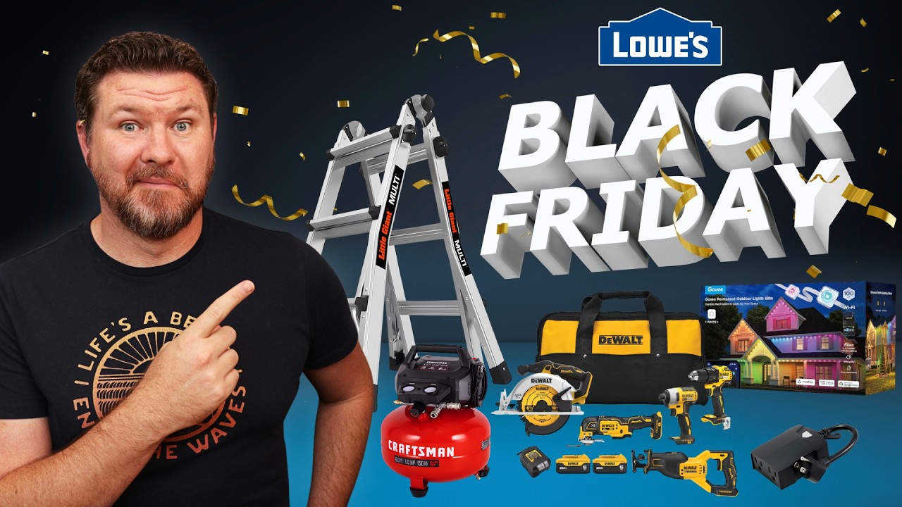 Лучшие предложения «Черной пятницы» от Lowe's, которые вам стоит увидеть!