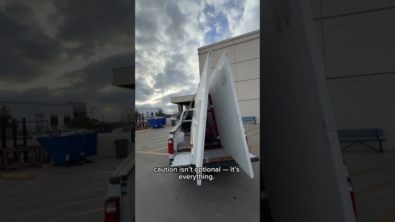 Quartz slabs picked up! 