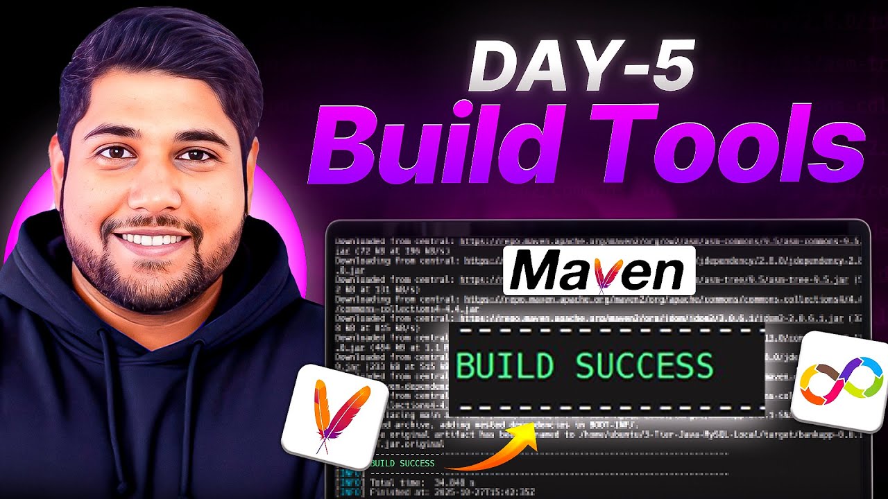 Day-5 | Maven In DevOps | Zero To Hero | Practical DevSecOps BootCamp in HINDI