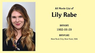 Lily Rabe Movies list Lily Rabe| Filmography of Lily Rabe