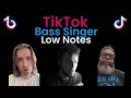 (Tiktok) Bass Singer Low Notes Part 1
