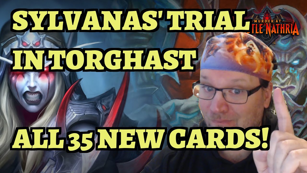 ALL 35 MINI-SET CARDS! The Tale of Sylvanas' Trial in Maw and Disorder (Hearthstone)