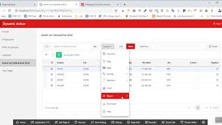 Oracle Apex 19.1 : Dynamic Action Part 17 Interactive Grid Report change