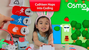 Osmonaut Cathleen Hops into Coding with Awbie - Osmo