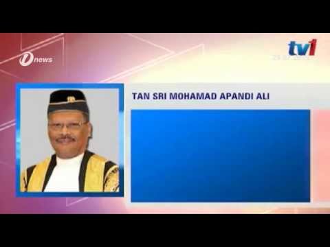 Tan Sri Mohamed Apandi Ali Terharu Dilantik Peguam Negara Yang Baru