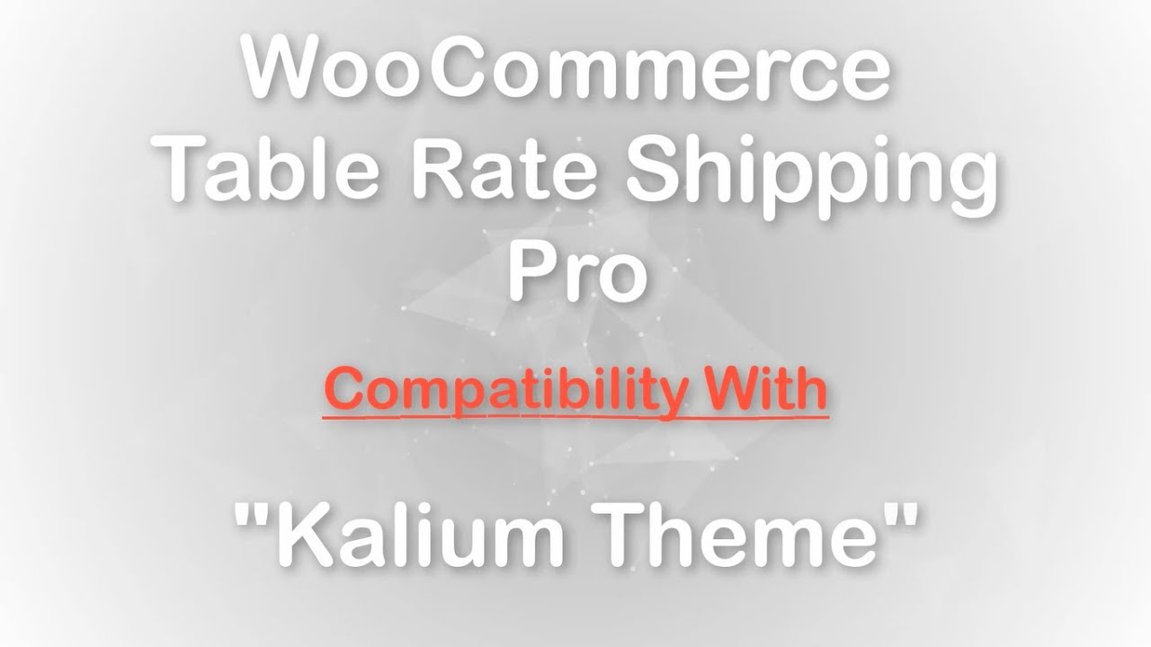 Use PluginHive's WooCommerce Table Rate Shipping Pro plugin with Kalium ...