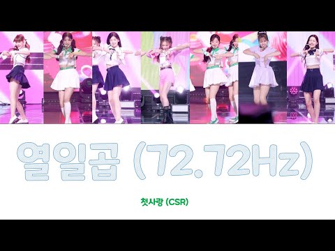 열일곱 (72.72Hz) 노래에 "찌릿" 가사 횟수는 몇번일까?