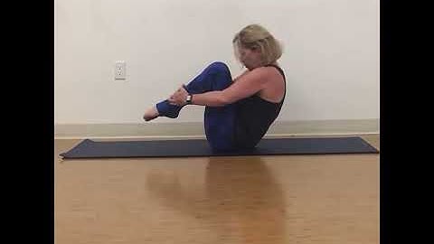 Pilates Exercise: Rolling Like A Ball