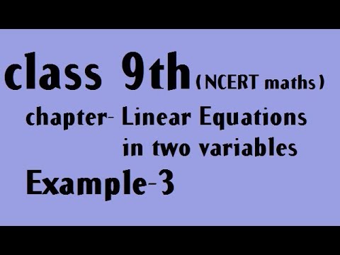 class 9th maths chapter 4 example 3 - YouTube