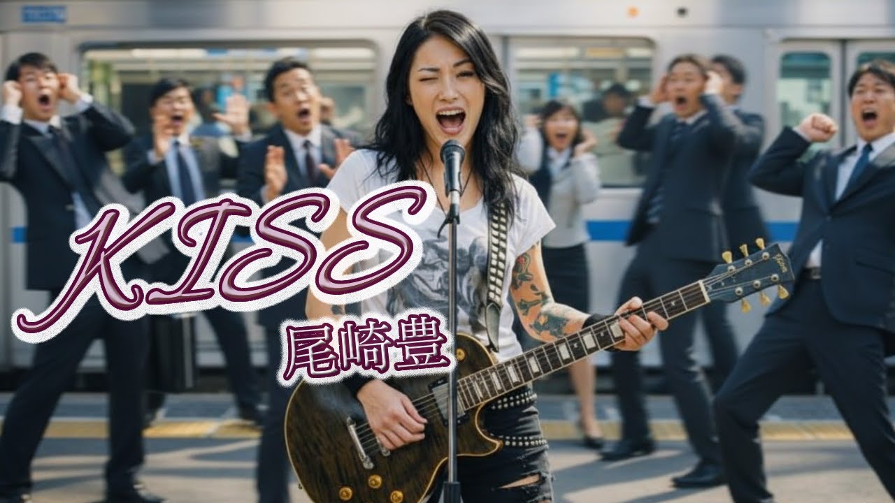 KISS – 尾崎豊 🎧【Hard Rock AI Cover 】