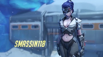 Overwatch: Widowmaker 1v1 against a 46% average scope accuracy Widow main