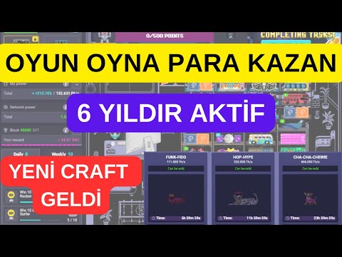 Rollercoin İle Oyun Oyna Para Kazan | Yeni Craft Hesaplama #rollercoin