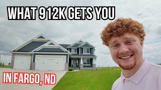 What does 912k get you in Riley's Acres near Fargo, ND