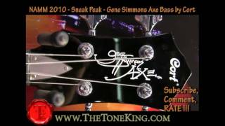 Kiss -  Gene SimmonsAxe  Bass by Cort