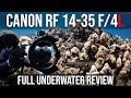 The Canon RF 14-35 f/4L is FANTASTIC underwater | Photography