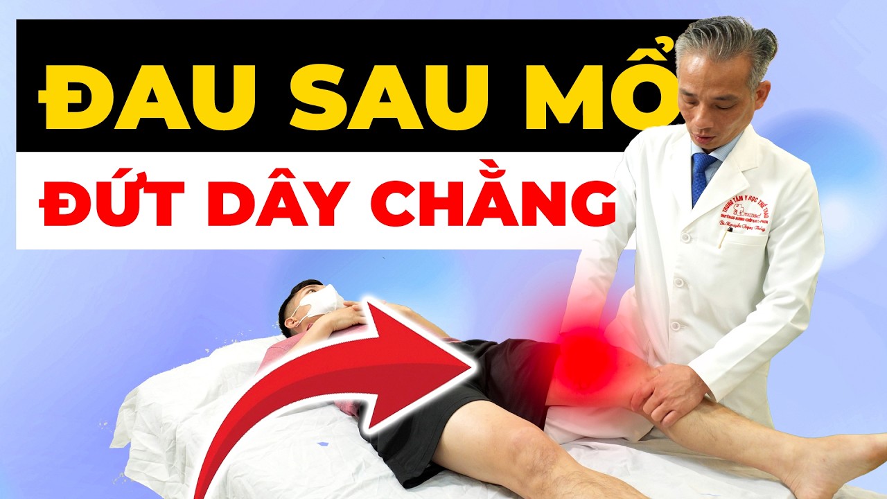 Đau sau mổ dây chằng chéo trước 5 tháng: Sai lầm khiến khớp gối hỏng lại! | Y học Thể thao Starsmec