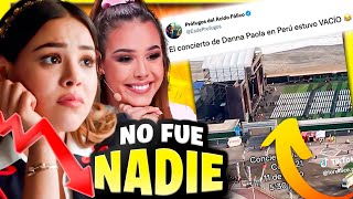 El Concierto De Danna Paola En Perú Estuvo Completamente Vacío 🤣 No Fue Nadie