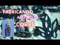 ✅Cómo hacer 💎CRISTALES de 🔷ACETATO de COBRE🪙| 💎Diamantes negros◼️| Cu(CH3COO)2