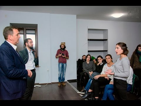 მინისტრის საჯარო ლექცია ლიბერალიზმის სასწავლო ცენტრში