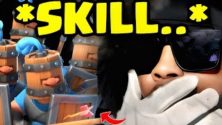 "HIGHEST vs LOWEST SKILL DECKS IN CLASH ROYALE" 😭 *PLAKZ REACTS*
