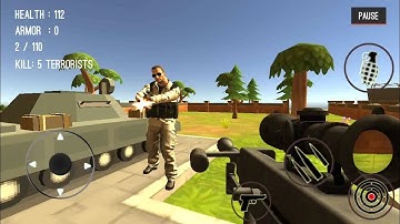 Counter Attack Terrorist City | Android Gameplay #17