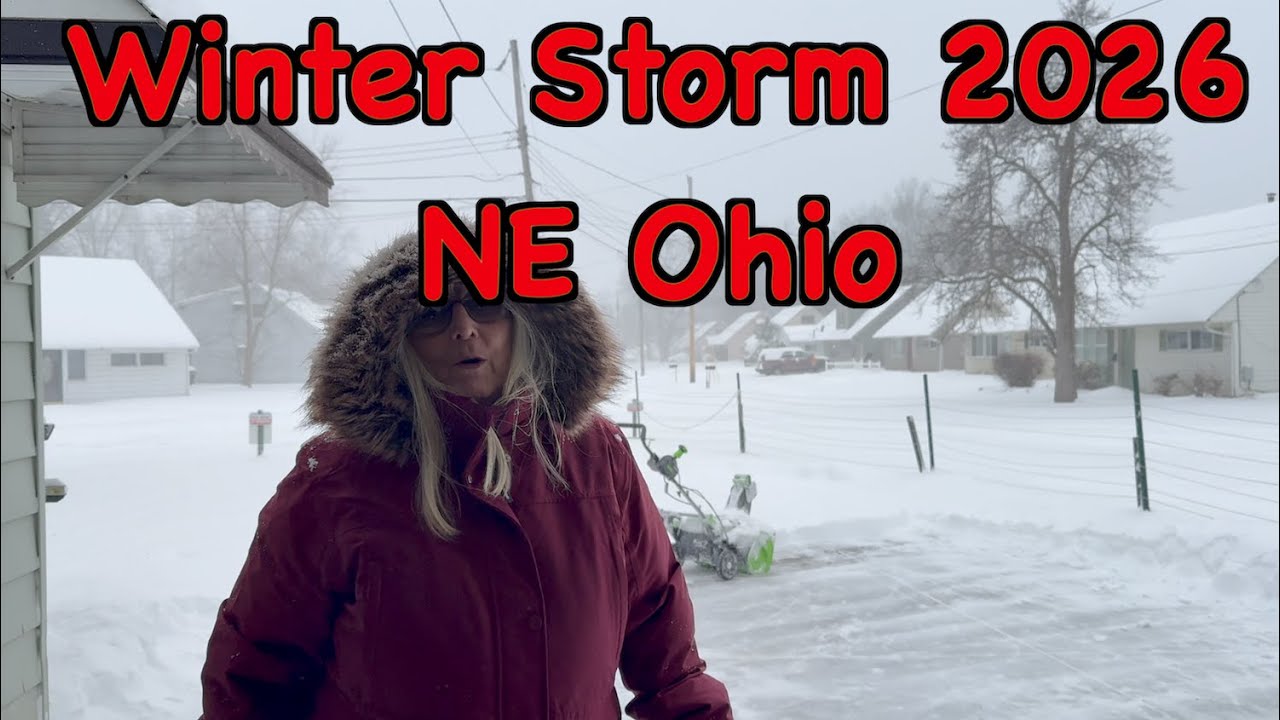 Зимний шторм 2026 года - Огайо