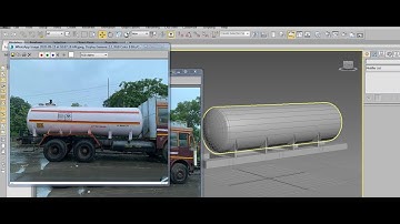 Tutorial on Modeling & Texturing a Oil Truck Container in 3dsmax ( Part 1)