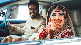 Hamza & Abeera | Baraat | Highlight | 2023 | Cinematic 4K | Pakistani Wedding | Akasi Studio