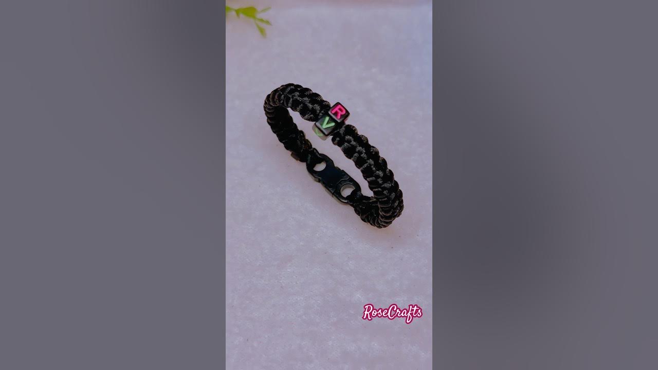 Super easy macrame bracelet diy handmade macrame bracelet paracord