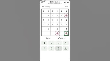 LinkedIn Mini Sudoku #78 [28 October 2025] #linkedin #linkedingames #minisudoku #sudoku