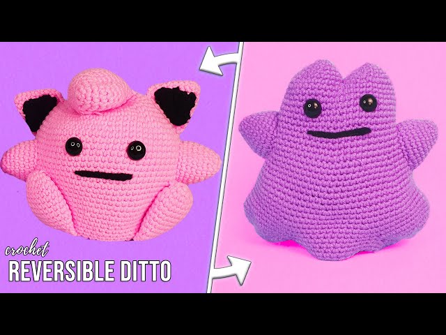 Ditto Pokémon - Comprar em Aurora Artes em Crochê