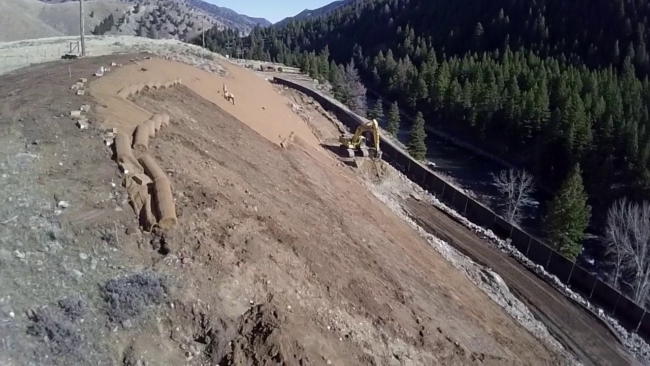 Ketchum Challis Highway Debco Construction YouTube