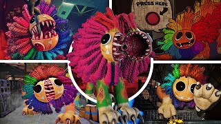 Poppy Playtime Chapter 4 - Yarnaby All Encounters And Scary Moments 4K