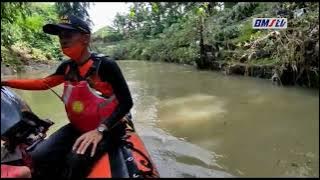 BOCAH 10 TAHUN TENGGELAM DI SUNGAI BANTAR DESA PURBOWANGI DITEMUKAN MENINGGAL DUNIA