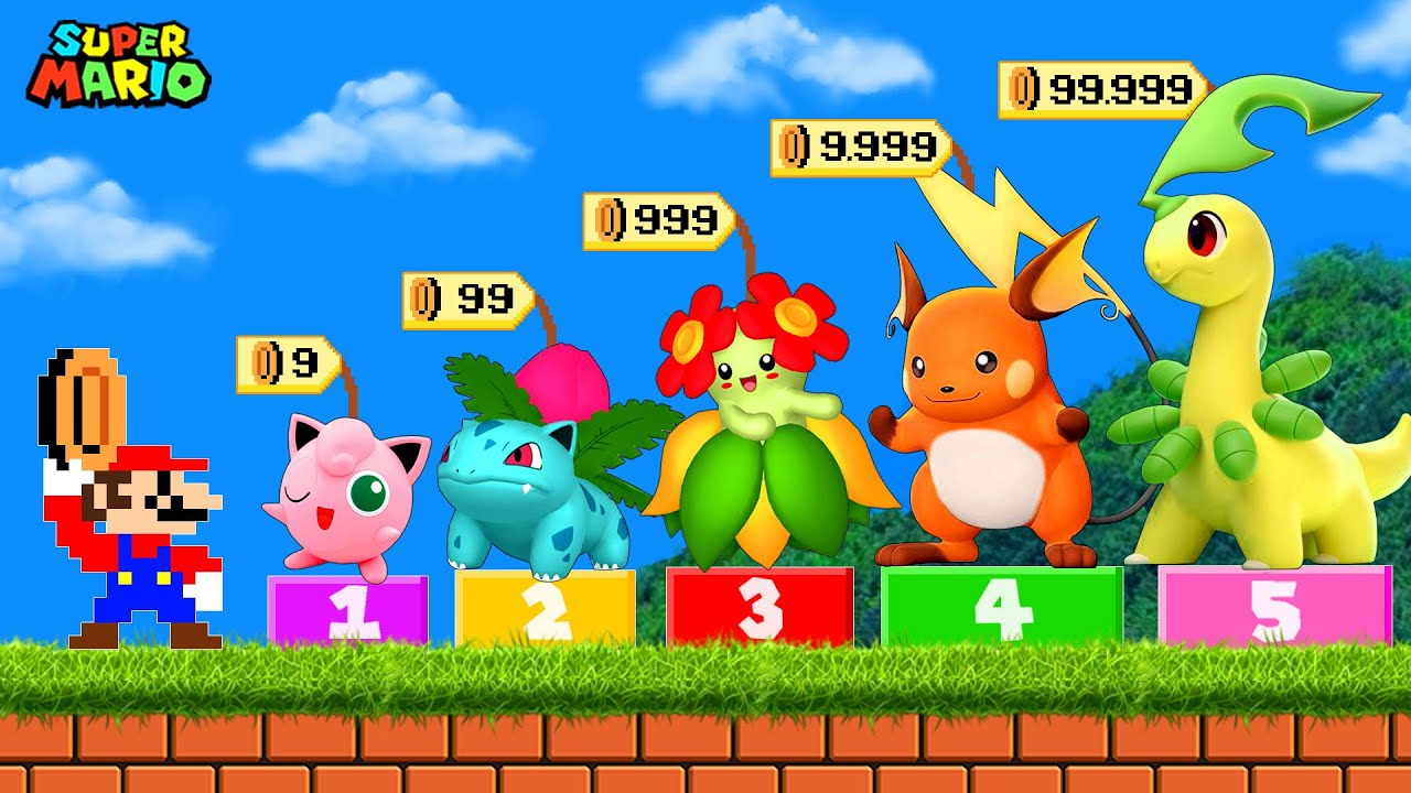 Super Mario Bros. But All Pokemon Becomes REALITY