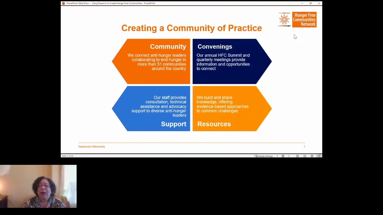 2023 HFC Summit: Using Research to Create Hunger Free Communities