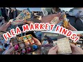 ASMR Shop With Me Vintage Flea Market Stuff Whispering Voiceover 
