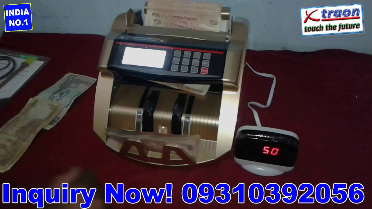 INDIA'S MOST TRUSTED NOTE  COUNTING MACHINE WITH FAKE DETECTION IN DELHI