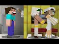 WHAT DOES a GOD do with a GOD GIRL in a SECRET ROOM? in Minecraft Noob vs Pro