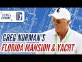 Legendary Golfer Greg Norman's Florida Mansion & Insane Yacht | Home Course w/ PGA Memes