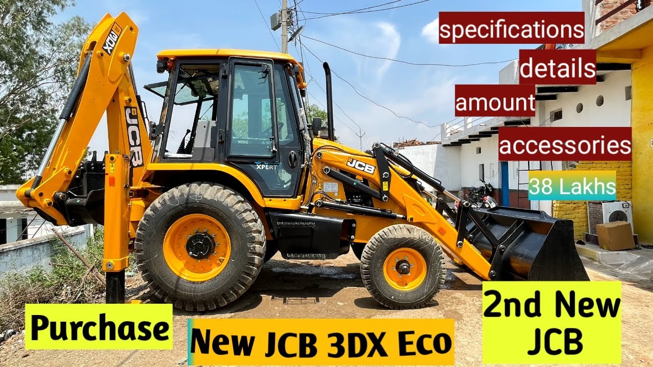 Purchese New JCB 3dx Eco Expert New Model 2023 ( घर में दूसरी JCB का आगमन हुआ) YouTube