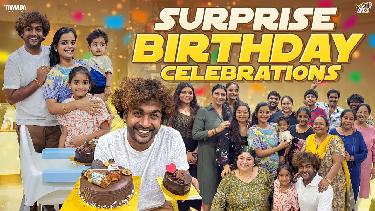 Surprise Birthday Celebrations || Mahishivan || Tamada Media