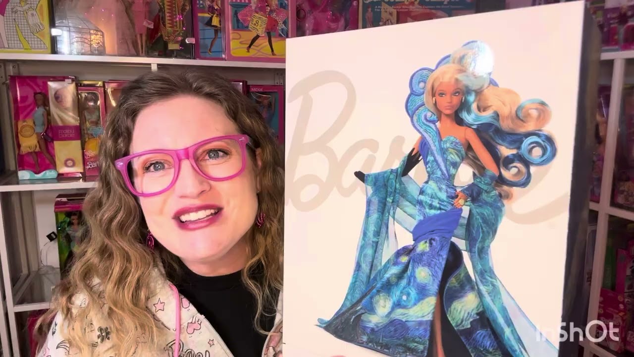 MoMA van Gogh Barbie 2025 #epic #vangogh #museum #barbie #moma #collection #mattel #barbiecollector