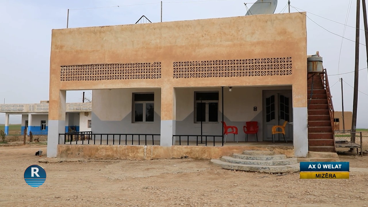 Di salên 90'î de dibistan li gundê Mizêra hatiye avakirin