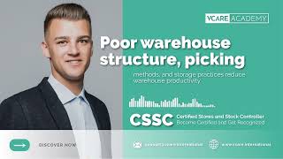 Poor warehouse structure, picking methods, and storage practices reduce warehouse productivity.