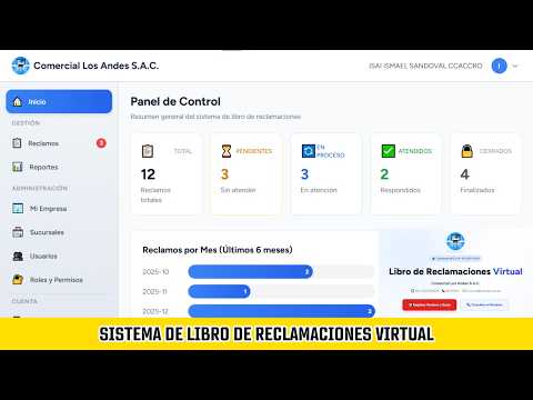 Sistema de Libro de Reclamaciones Virtual