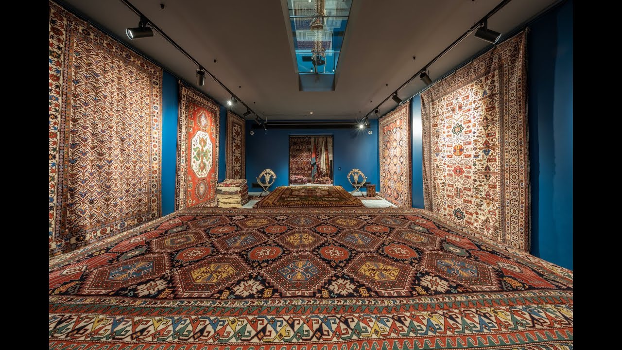 "İlmeğin Ucundaki Söz" antika halı ve kilim sergisi