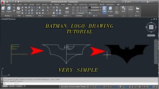 Batman Logo Drawing Tutorial